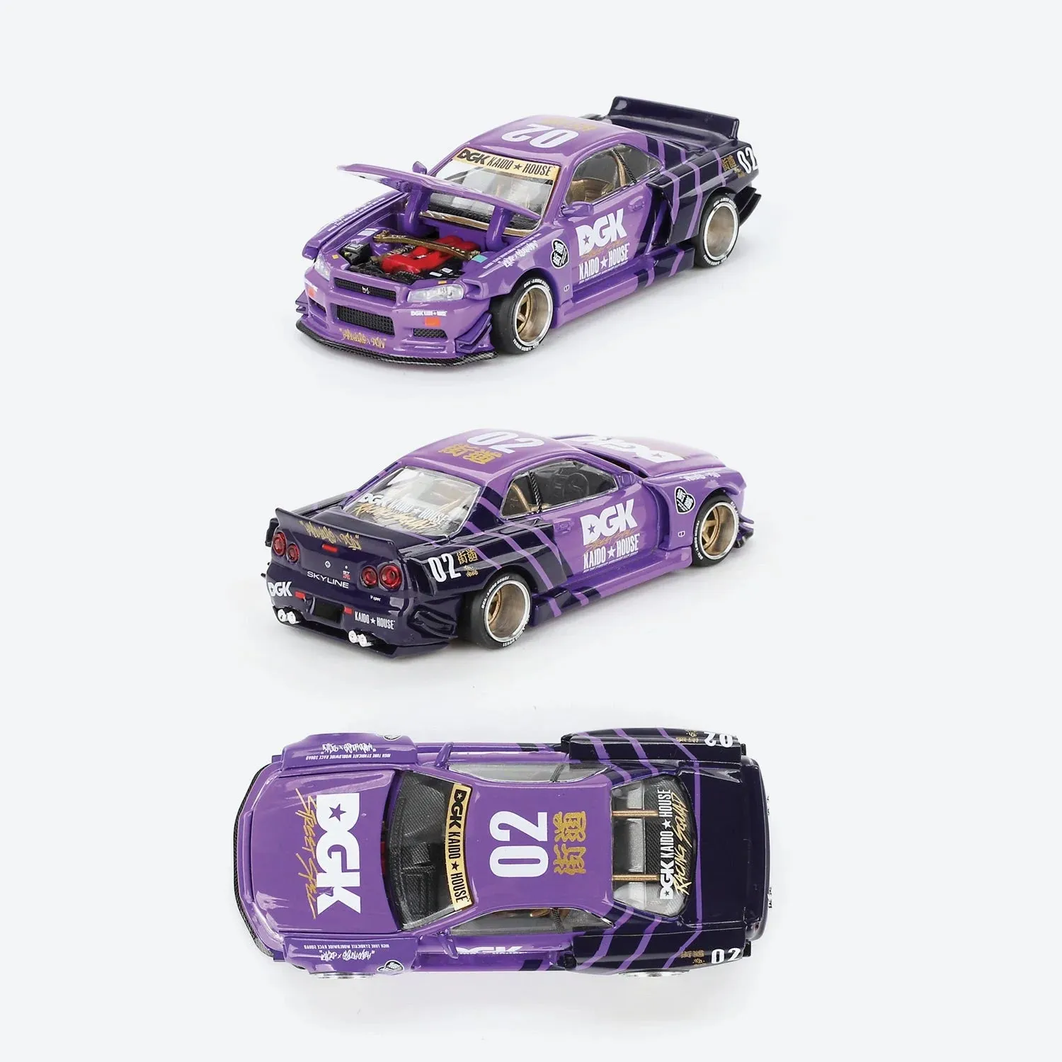 DGK x Kaido House Roulette Racer Model Car
