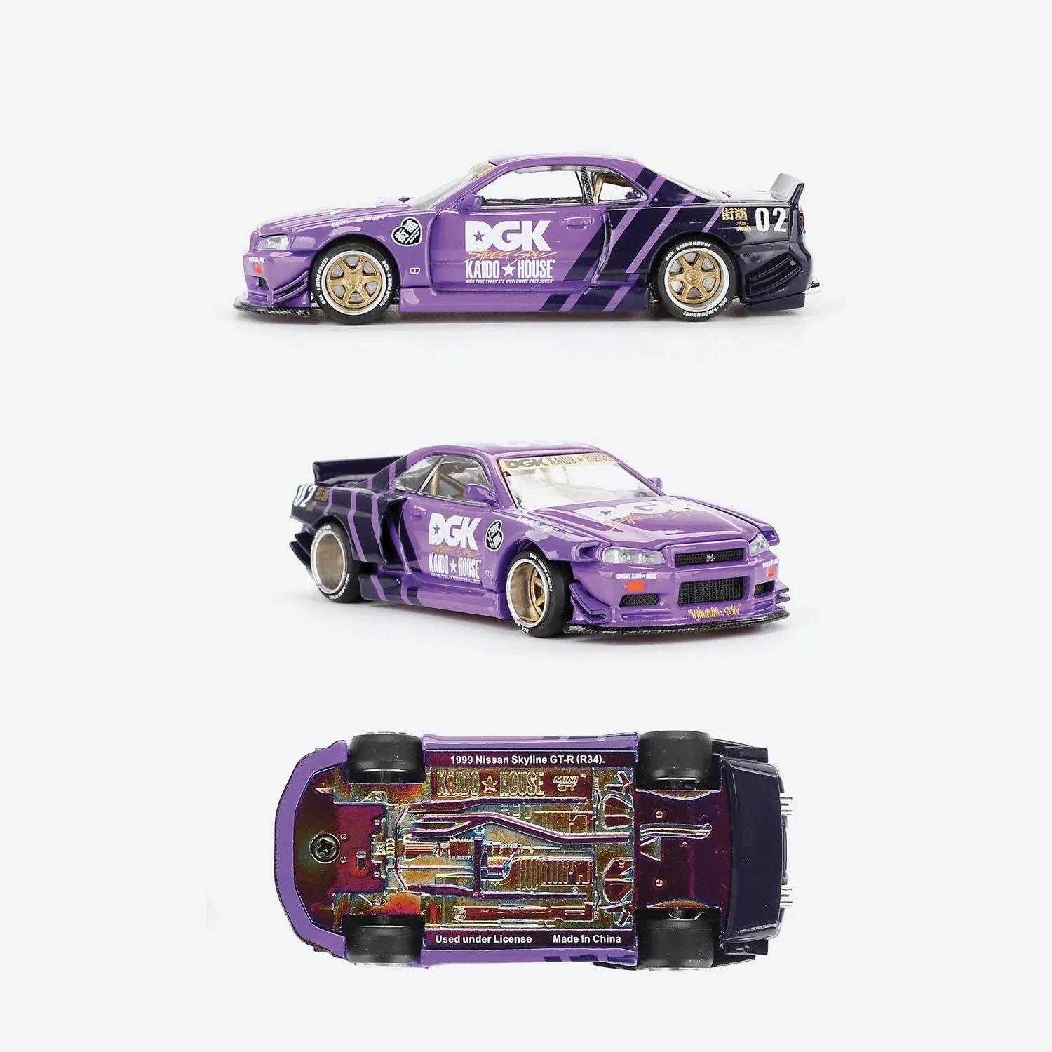 DGK x Kaido House Roulette Racer Model Car