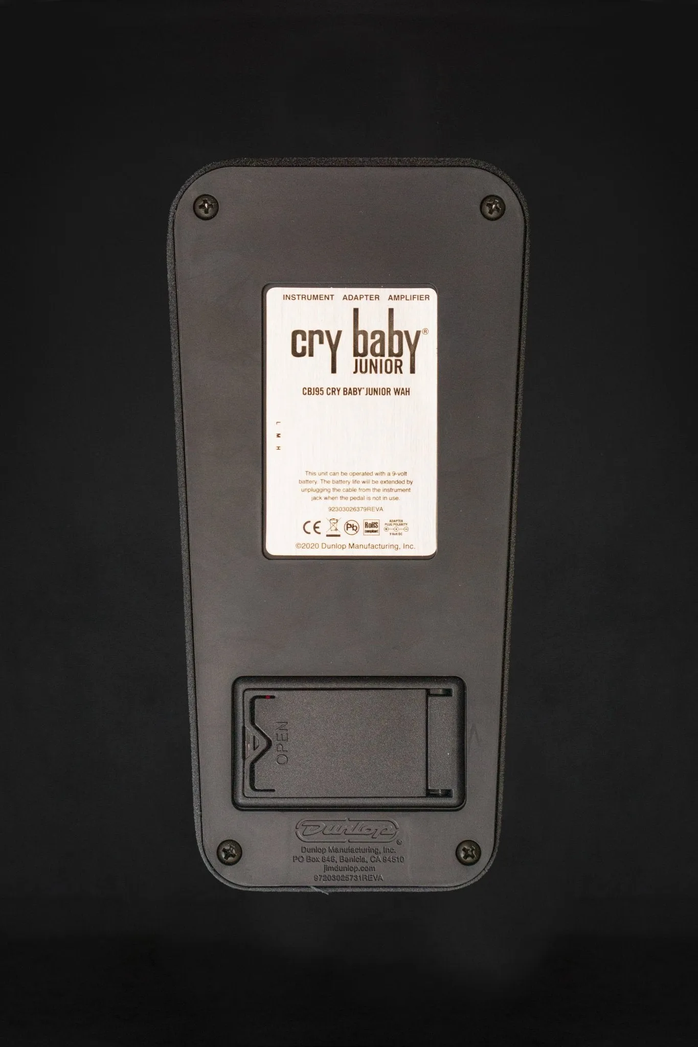 Dunlop CBJ95 Cry Baby Junior Wah Pedal