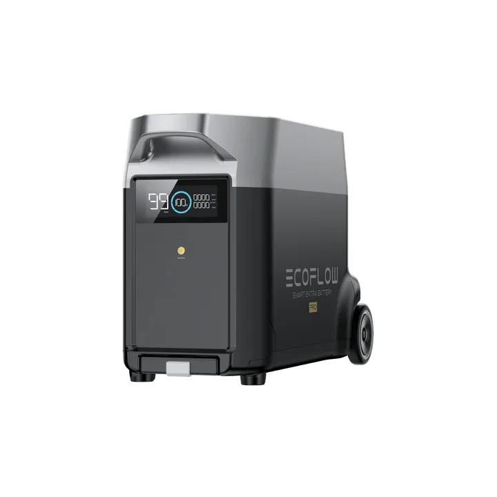 EcoFlow DELTA Pro Smart Extra Battery -  Expand DELTA Pro up to 10.8KWh, Fast Charging, Extra Battery for Home Backup, Emergency, RV, Off-Grid