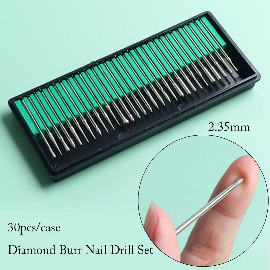 Electric Nail Drill Machine Set - Grinding Equipment Mill For Professional Manicure Pedicure