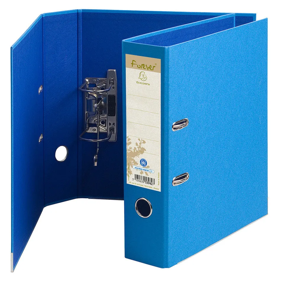 Exacompta Forever Prem'Touch Lever Arch Folder A4 Blue