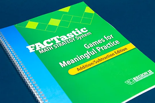 FACTastic Math Strategy System Games for Meaningful Practice: Addition/Subtraction (Spiral-Bound)