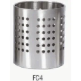 Flatware Cylinder with Straight Beeded Edge 4.75X5.5".