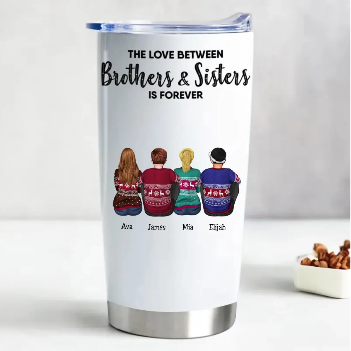 Forever Bond - Personalized Stainless Steel Tumbler