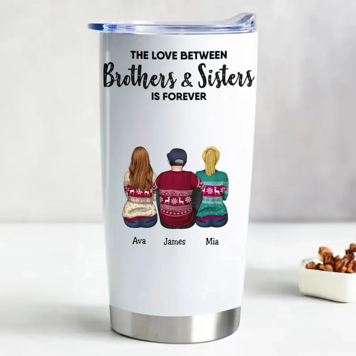 Forever Bond - Personalized Stainless Steel Tumbler