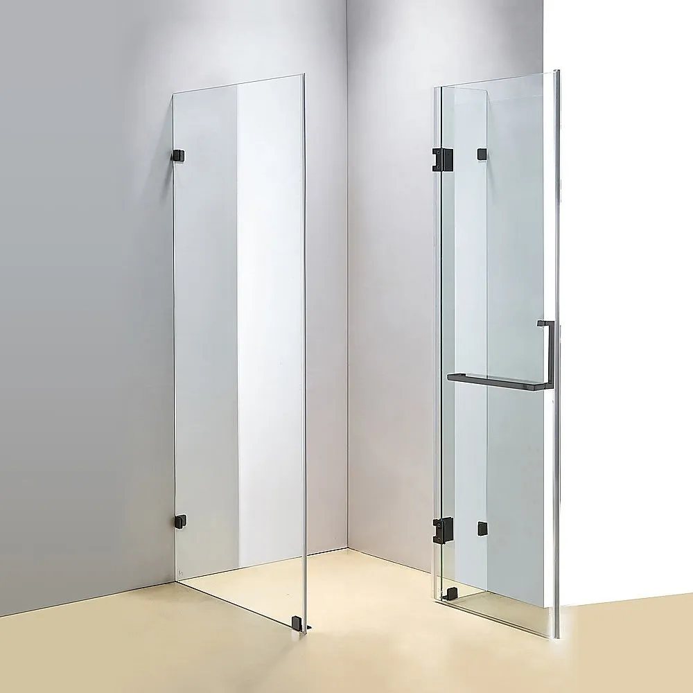 Frameless 10mm Safety Glass Shower Screen 900x900mm