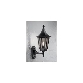 Franklite L1605-1 Outside 1 Light Wall Bracket Black
