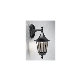 Franklite L1606-1 Outside 1 Light Wall Bracket Black