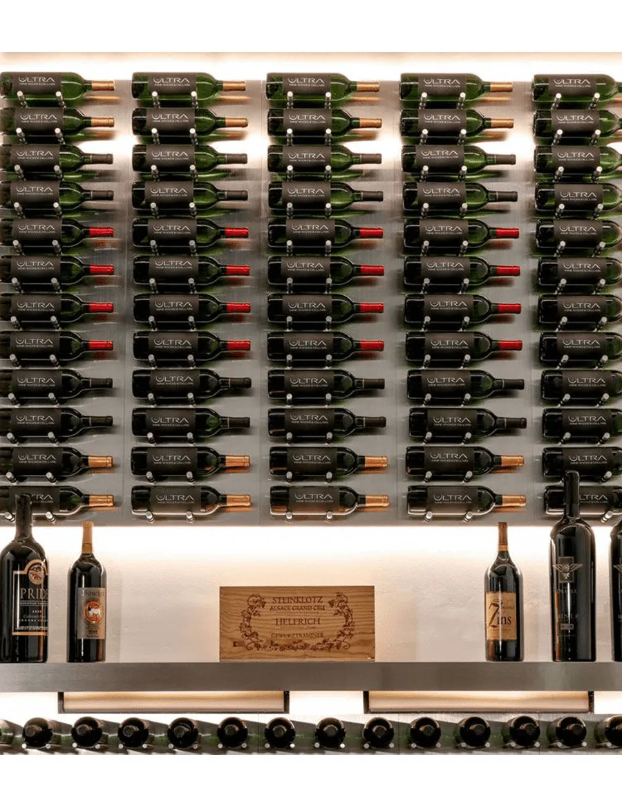 Fusion Wine Wall (Cork Forward) - Alumasteel (4 Foot)