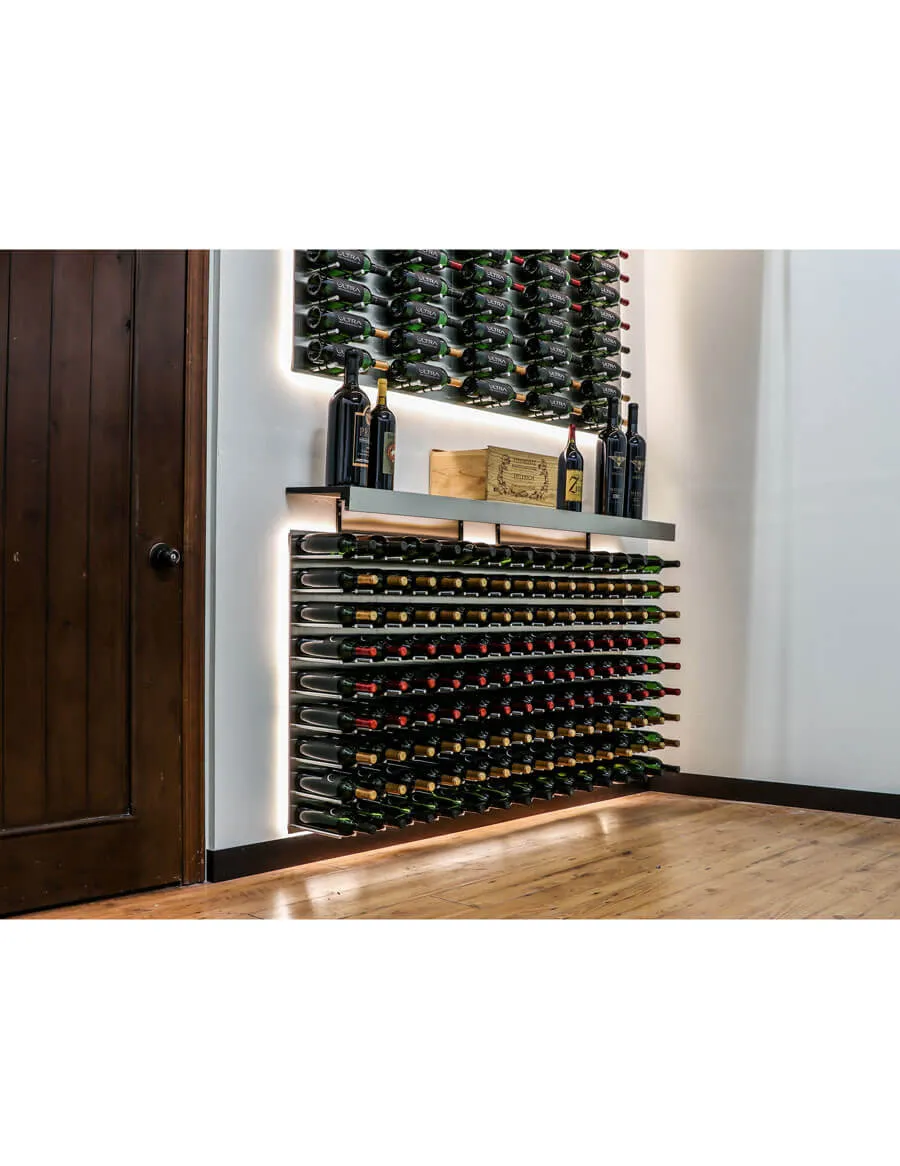 Fusion Wine Wall (Cork Forward) - Alumasteel (4 Foot)