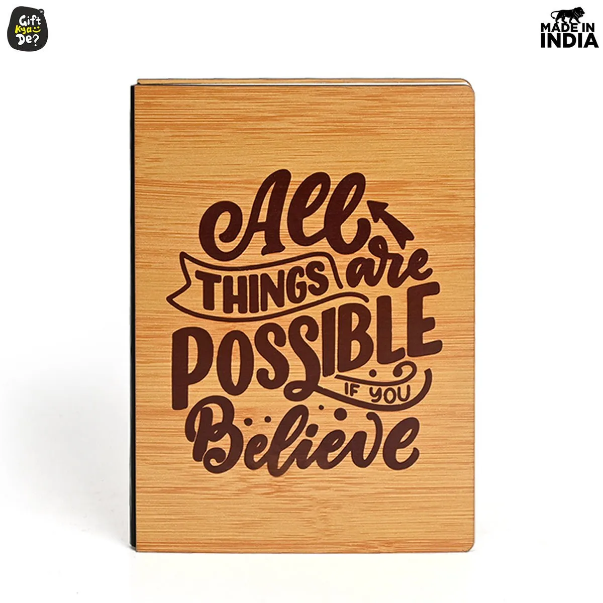 Good Luck Desk Organizer with Diary Combo | Laughing Buddha | Motivational Quote Diary