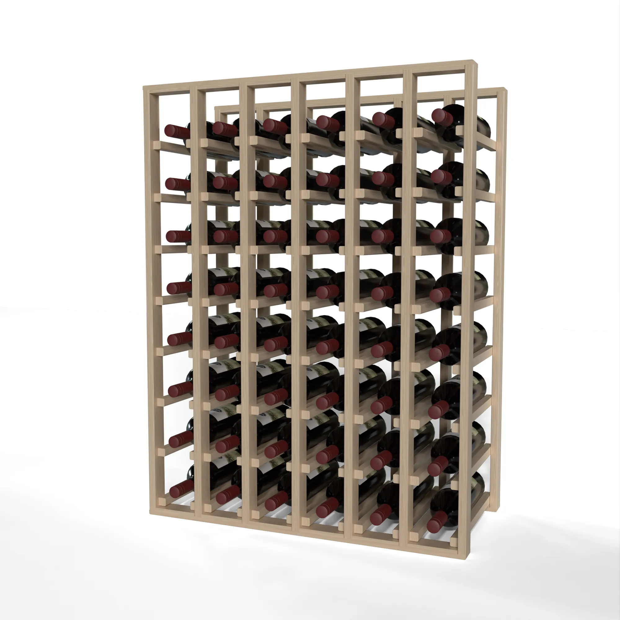 GrandCellar™ - 6 Column Full-Depth Standard Wine Rack - 36"