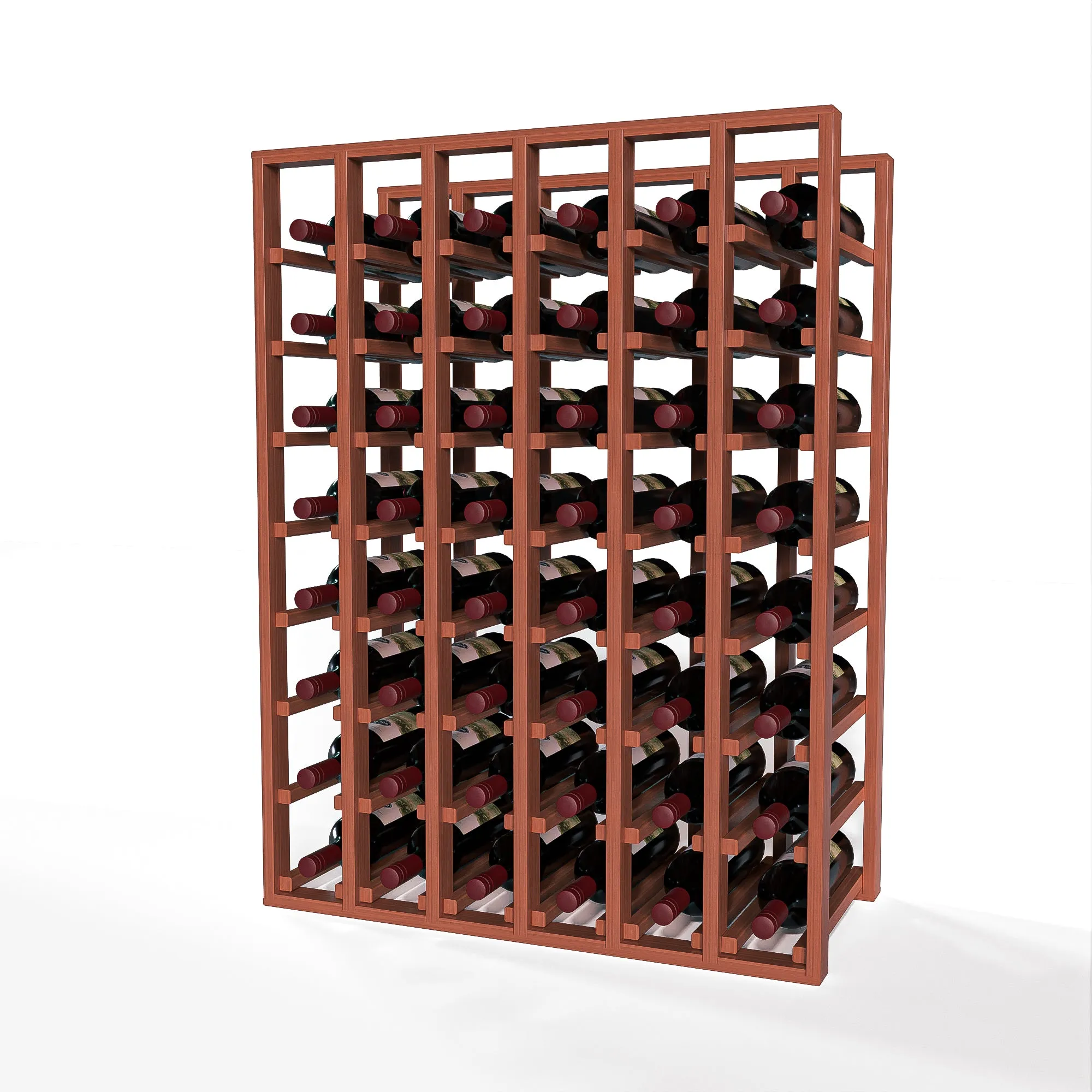 GrandCellar™ - 6 Column Full-Depth Standard Wine Rack - 36"
