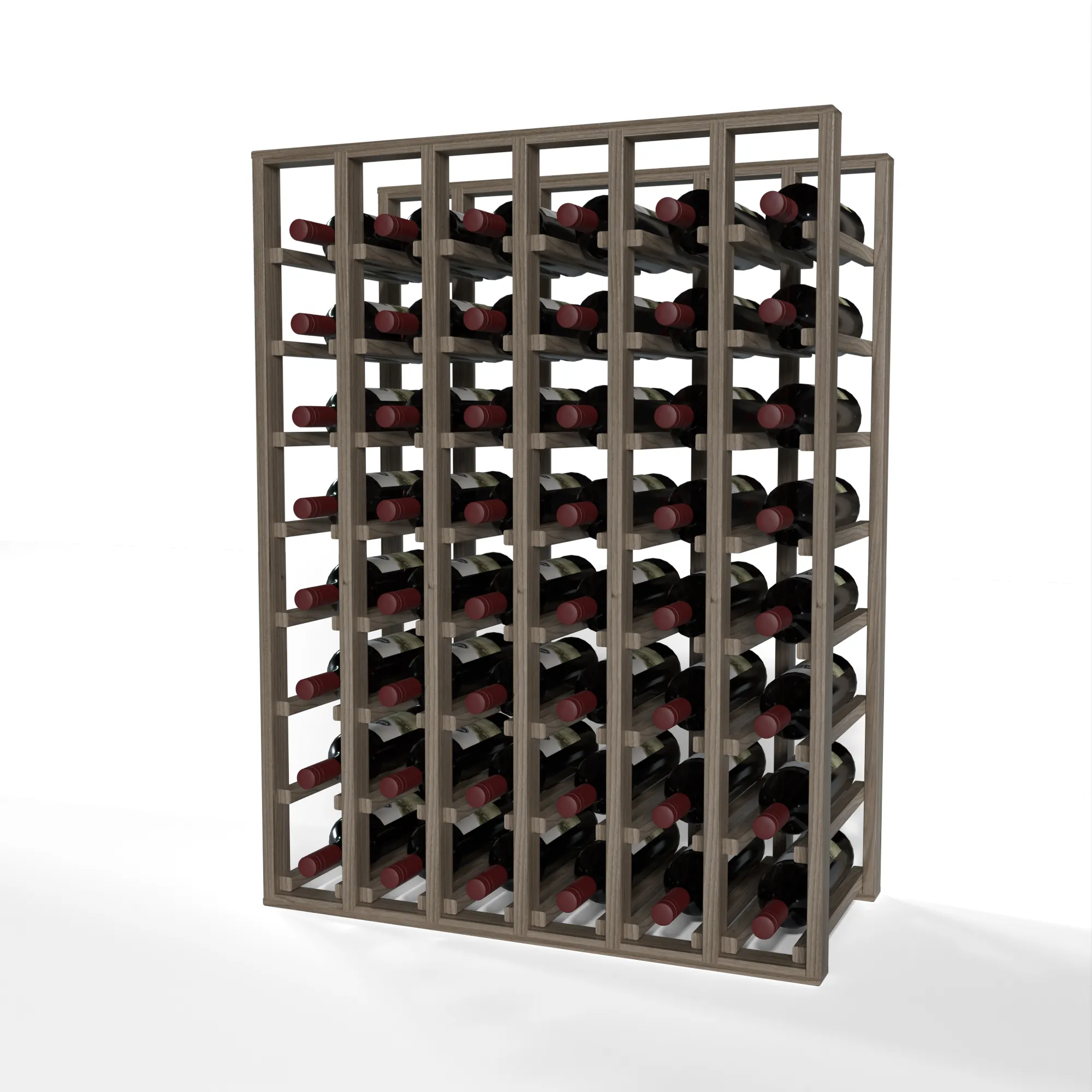 GrandCellar™ - 6 Column Full-Depth Standard Wine Rack - 36"