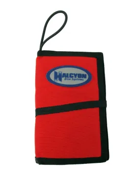 Halcyon Diver's Notebook w/ tables window Red