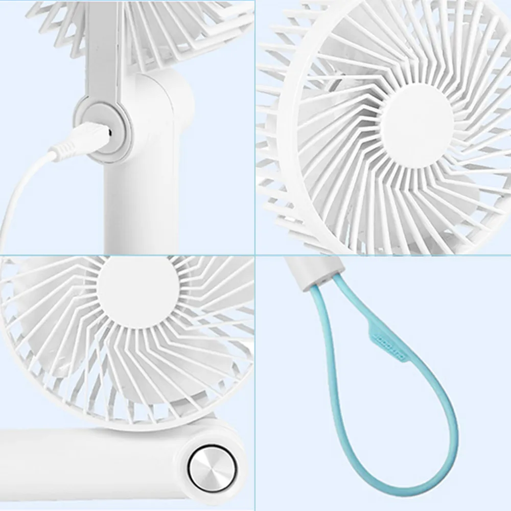 Handheld Rotating USB Fan
