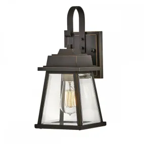 Hinkley Lighting HK-BAINBRIDGE-S-OZ Bainbridge 1 Light Outdoor Small Wall Lantern Oil Rubbed Bronze