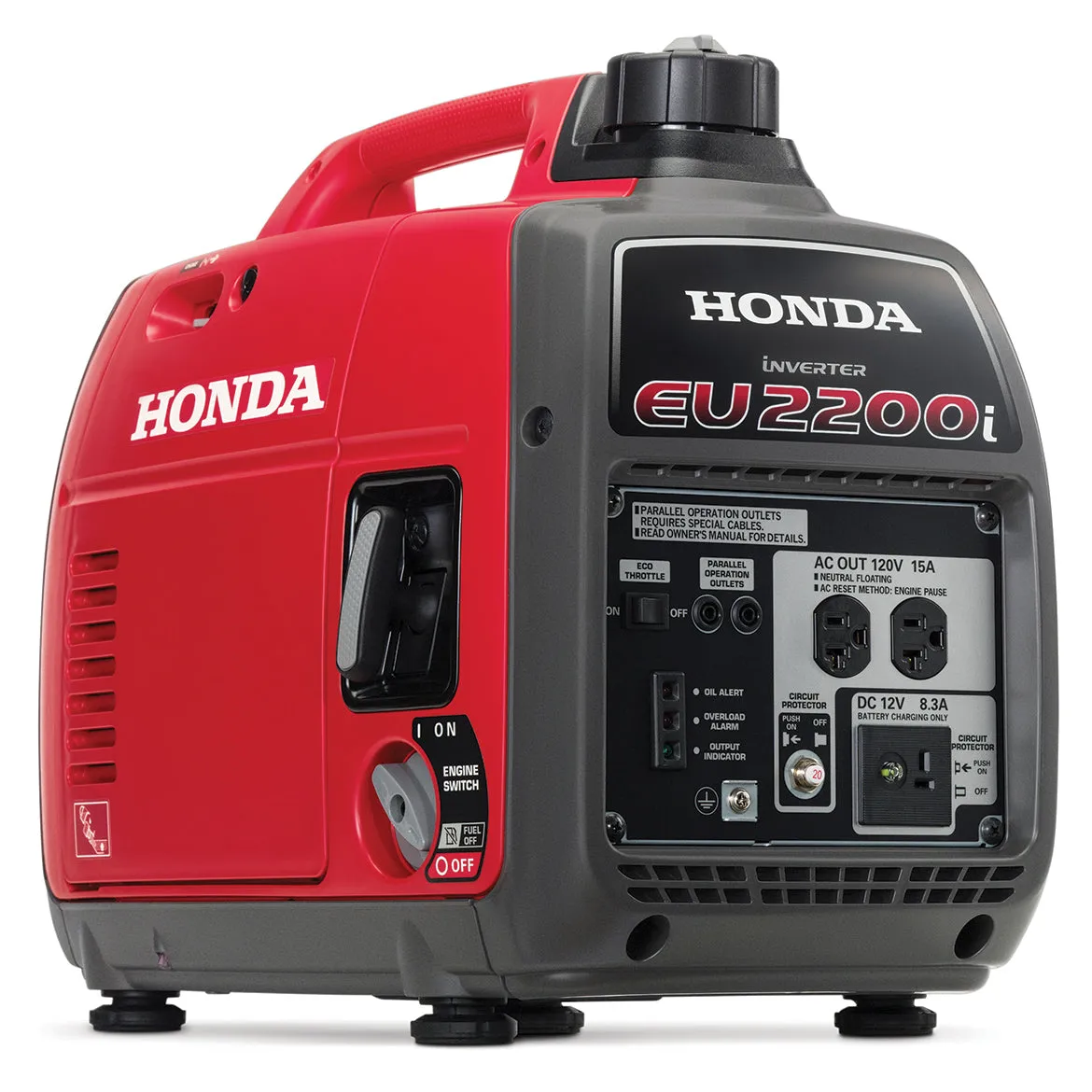 Honda EU2200i 2,200 Watt Super Quiet Gas Power Portable Inverter Generator - Reconditioned