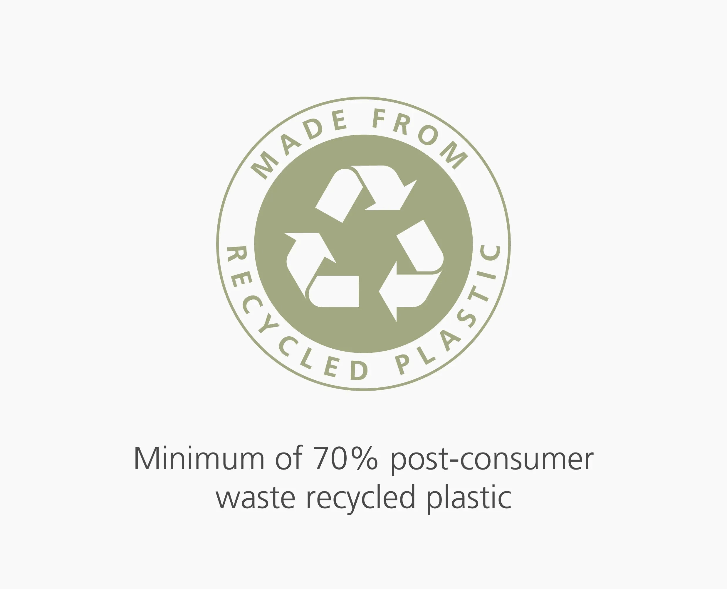 IW1 24-36L Grey Recycled Bin Liners - 4 pack