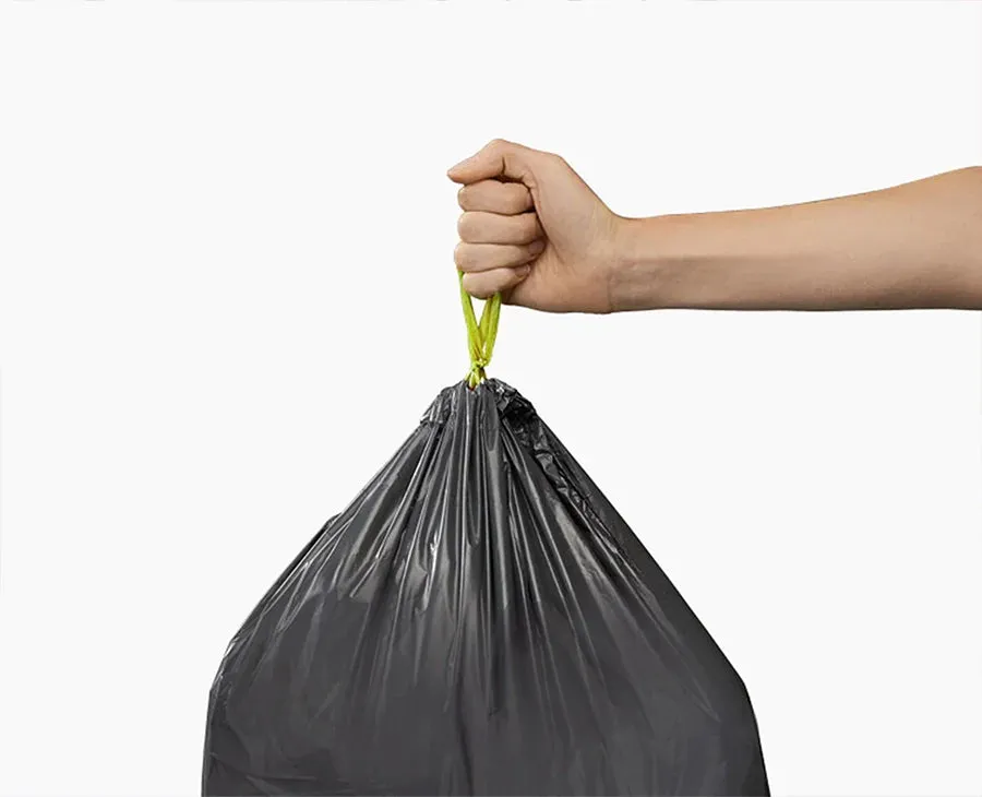 IW1 24-36L Grey Recycled Bin Liners - 4 pack