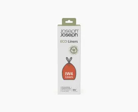 IW4 50L Grey Recycled Bin Liners