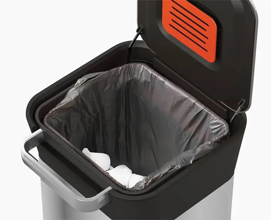 IW5 40L Grey Recycled Bin Liners - 4 pack