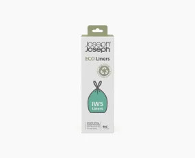 IW5 40L Grey Recycled Bin Liners