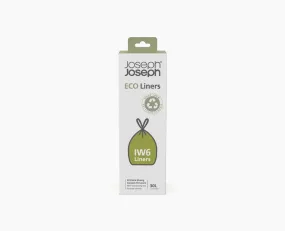 IW6 30L Grey Recycled Bin Liners
