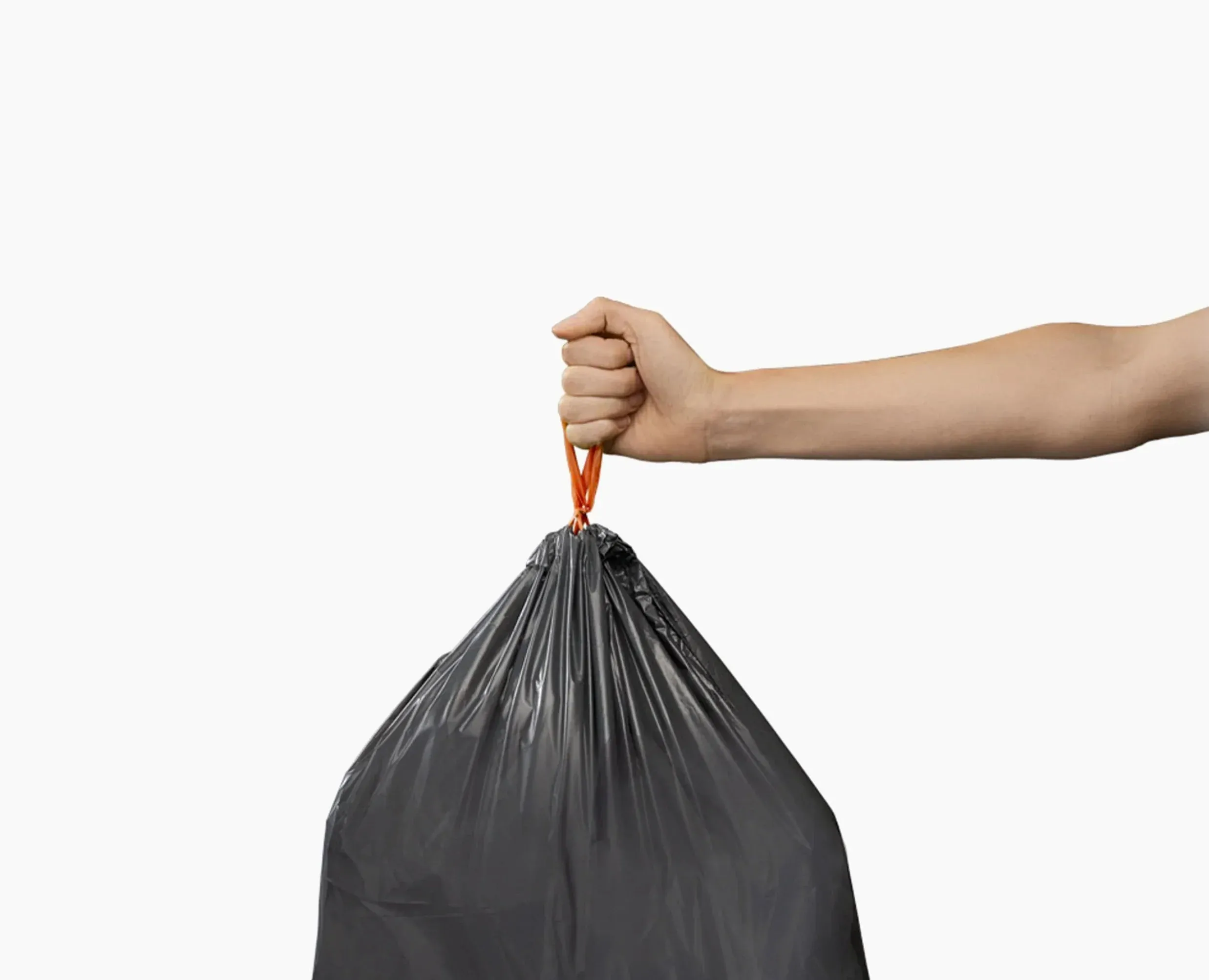 IW7 20L Grey Recycled Bin Liners - 4 pack