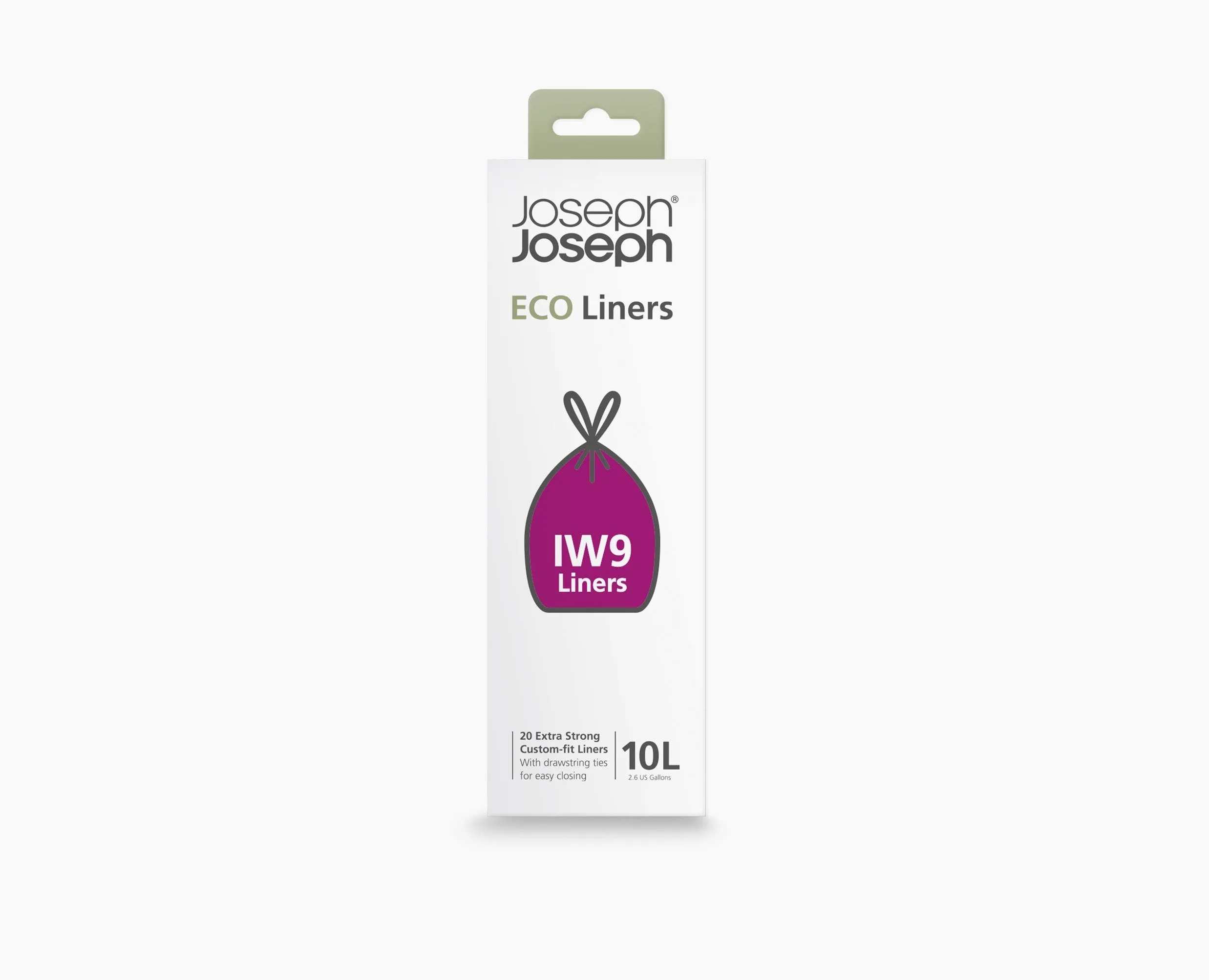IW9 10L Custom-fit Recycled Grey Bin Liners