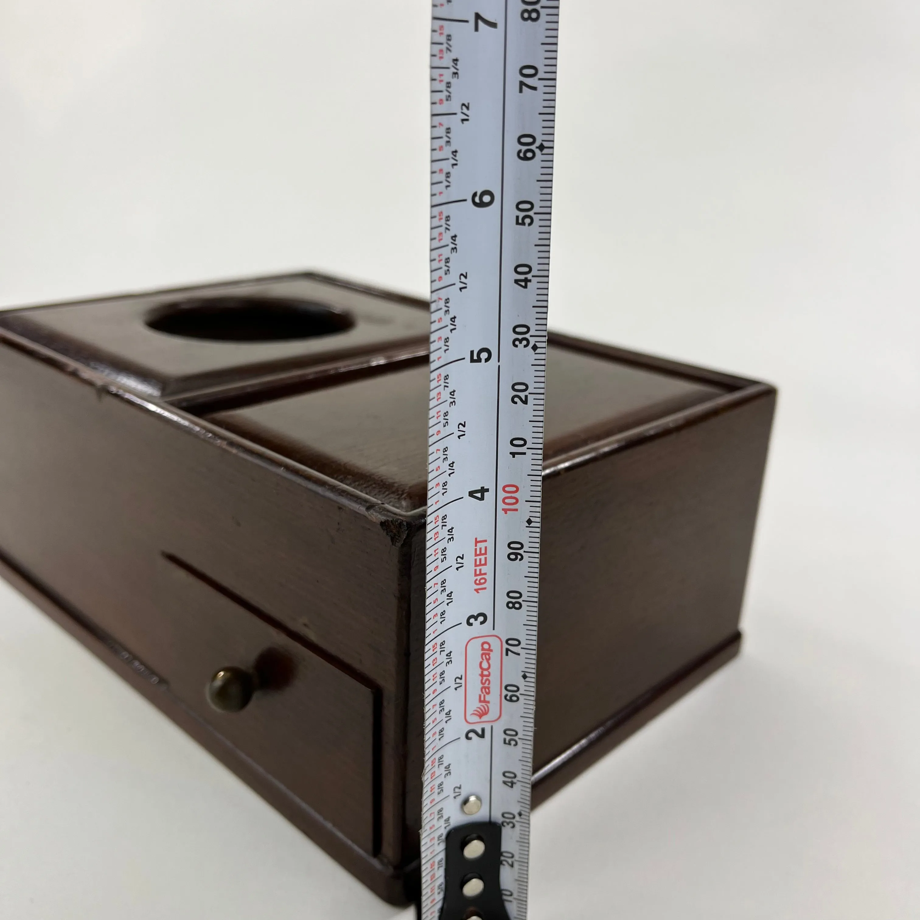 Japanese Tobakobon square w/drawer & compartments