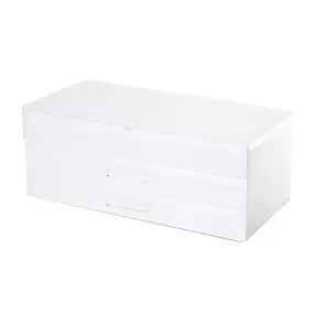 Jewellery Box | White Glass Large