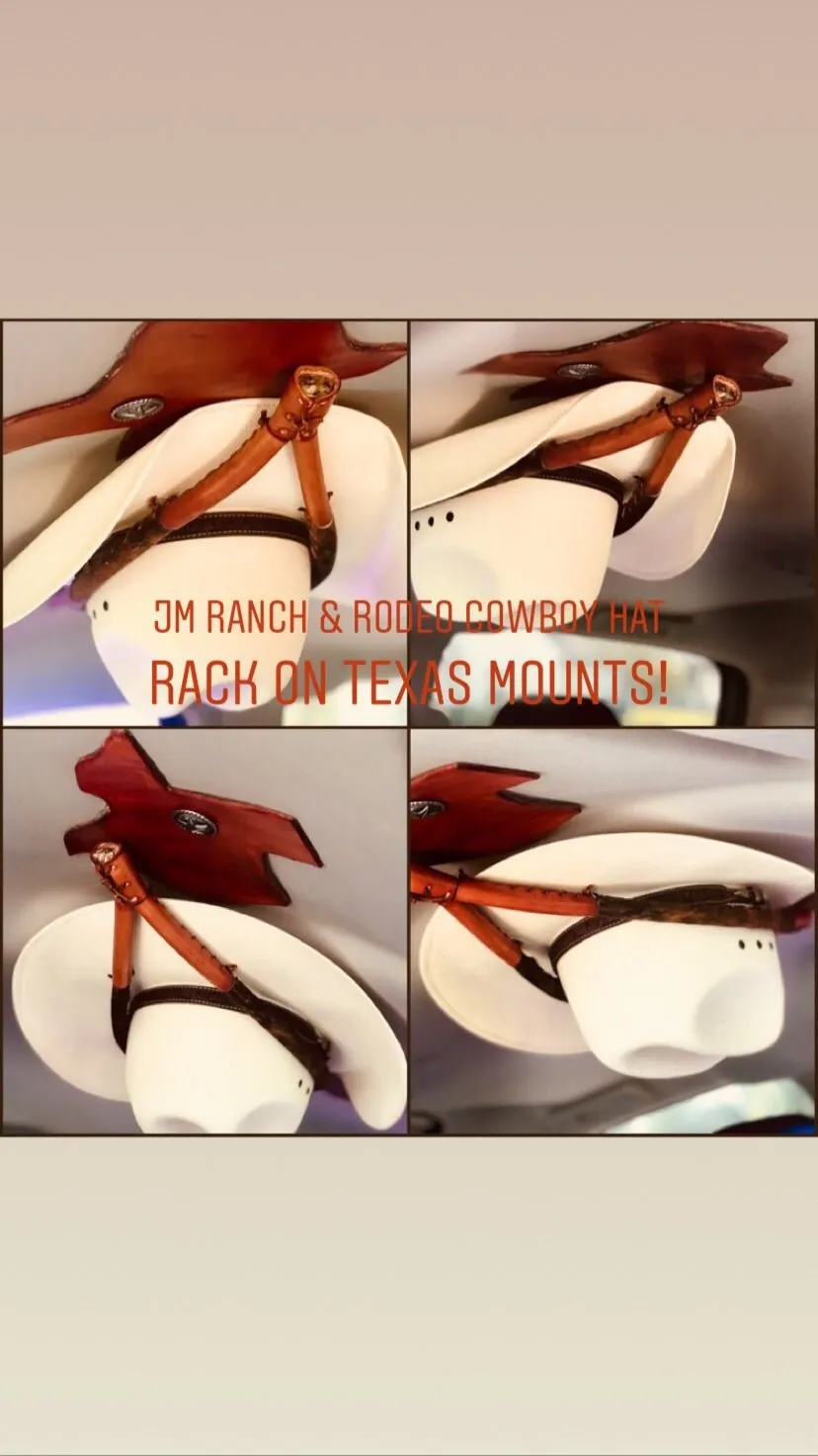JM Ranch & Rodeo Edition Cowboy Hat Rack
