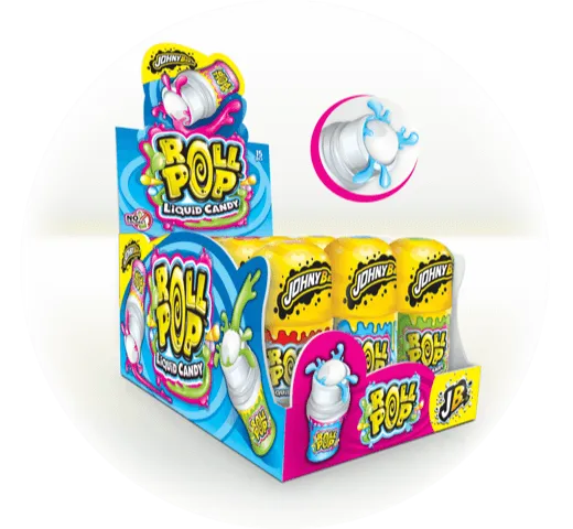 Johnny Bee Crazy Roll On Candy - 15 Count