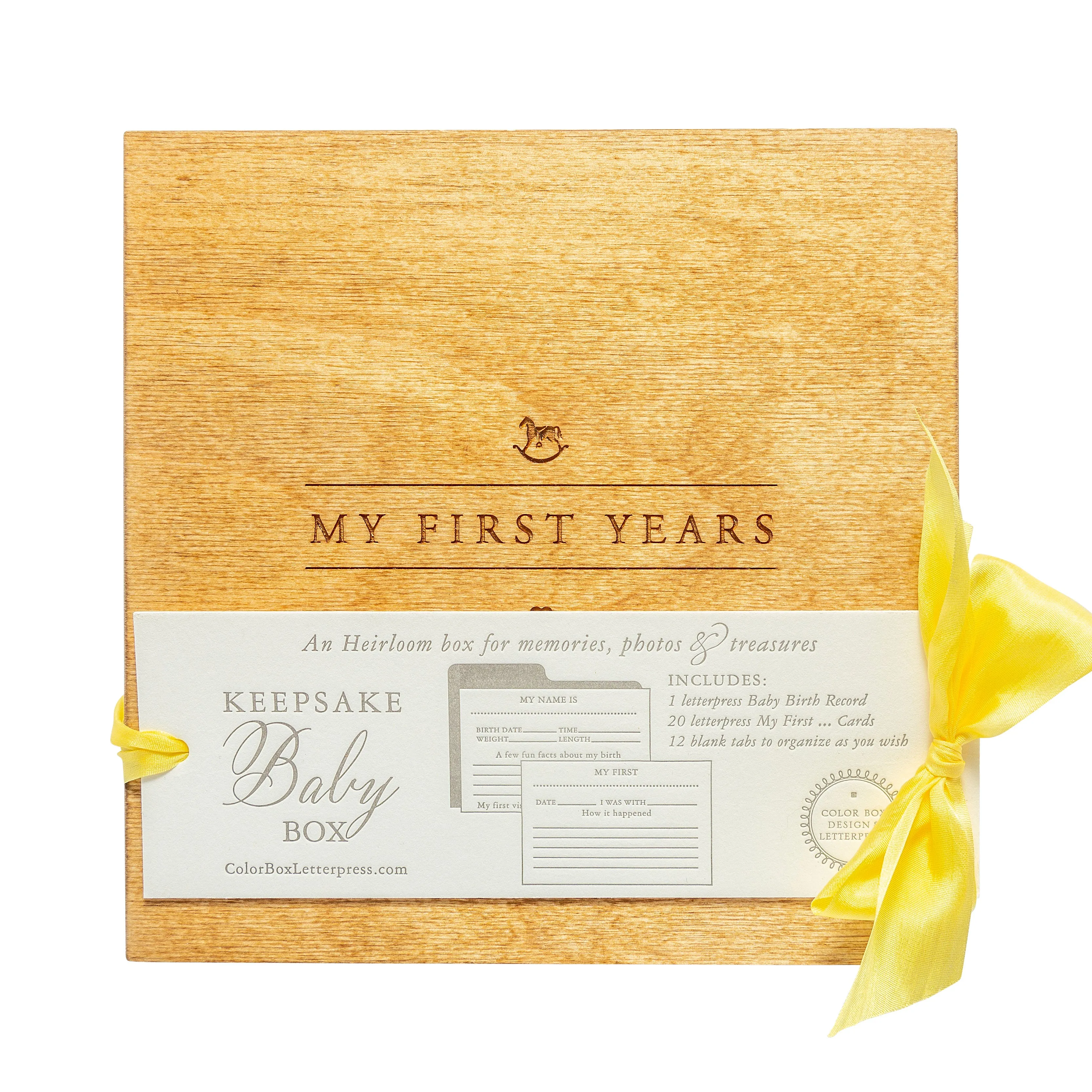 Keepsake Baby Box