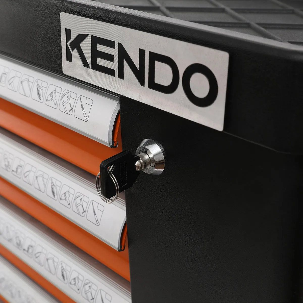 Kendo 6 Drawer Roller Cabinet Tool Set 170 Pieces