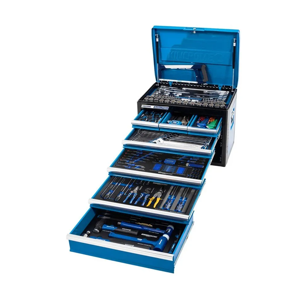Kincrome P1918B 280 Piece 7 Drawer 26" Evolution Deep Tool Chest Kit