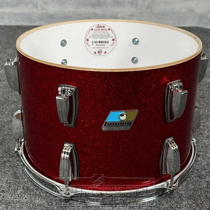 Ludwig Classic Maple Super 70s 3pc Drum Set "Big Red Machine"
