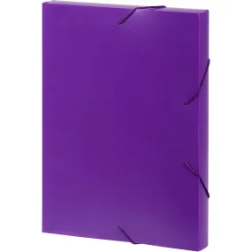 Marbig Document Box A4 Purple