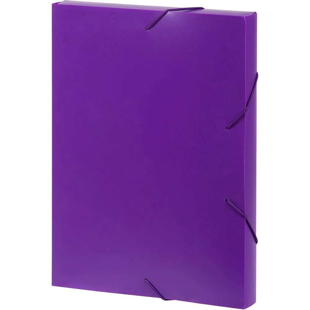 Marbig Document Box A4 Purple