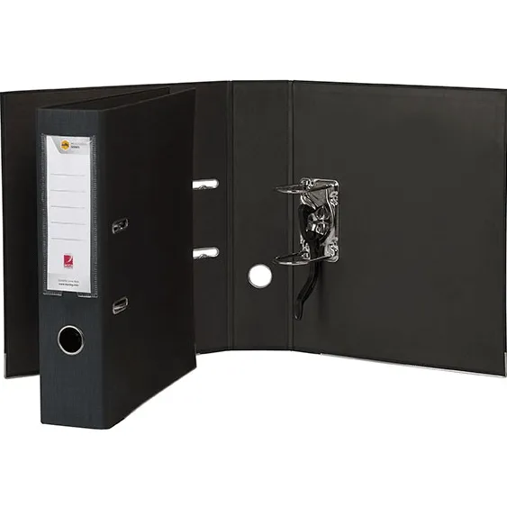 Marbig Professional Quickfile Lever Arch File PE A4 Black Box 10