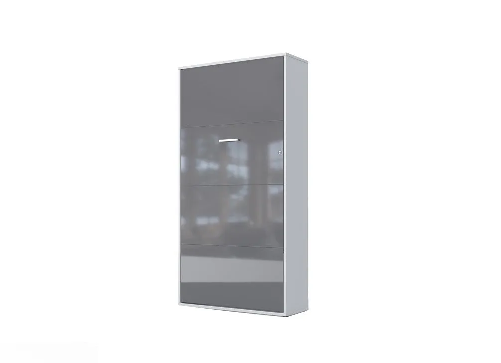 Maxima House - INVENTO Vertical Murphy Bed, European Twin  With Mattress