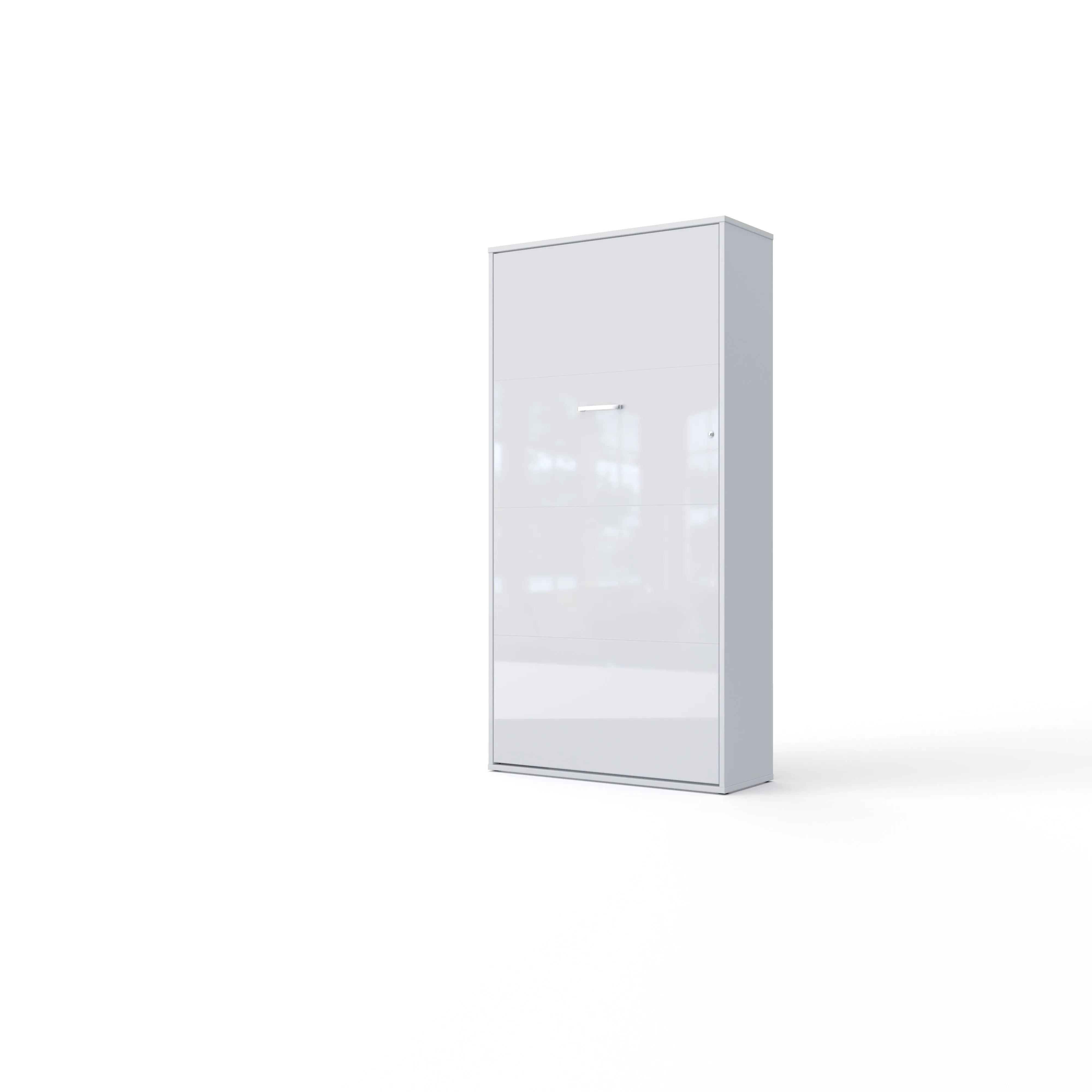Maxima House - INVENTO Vertical Murphy Bed, European Twin  With Mattress
