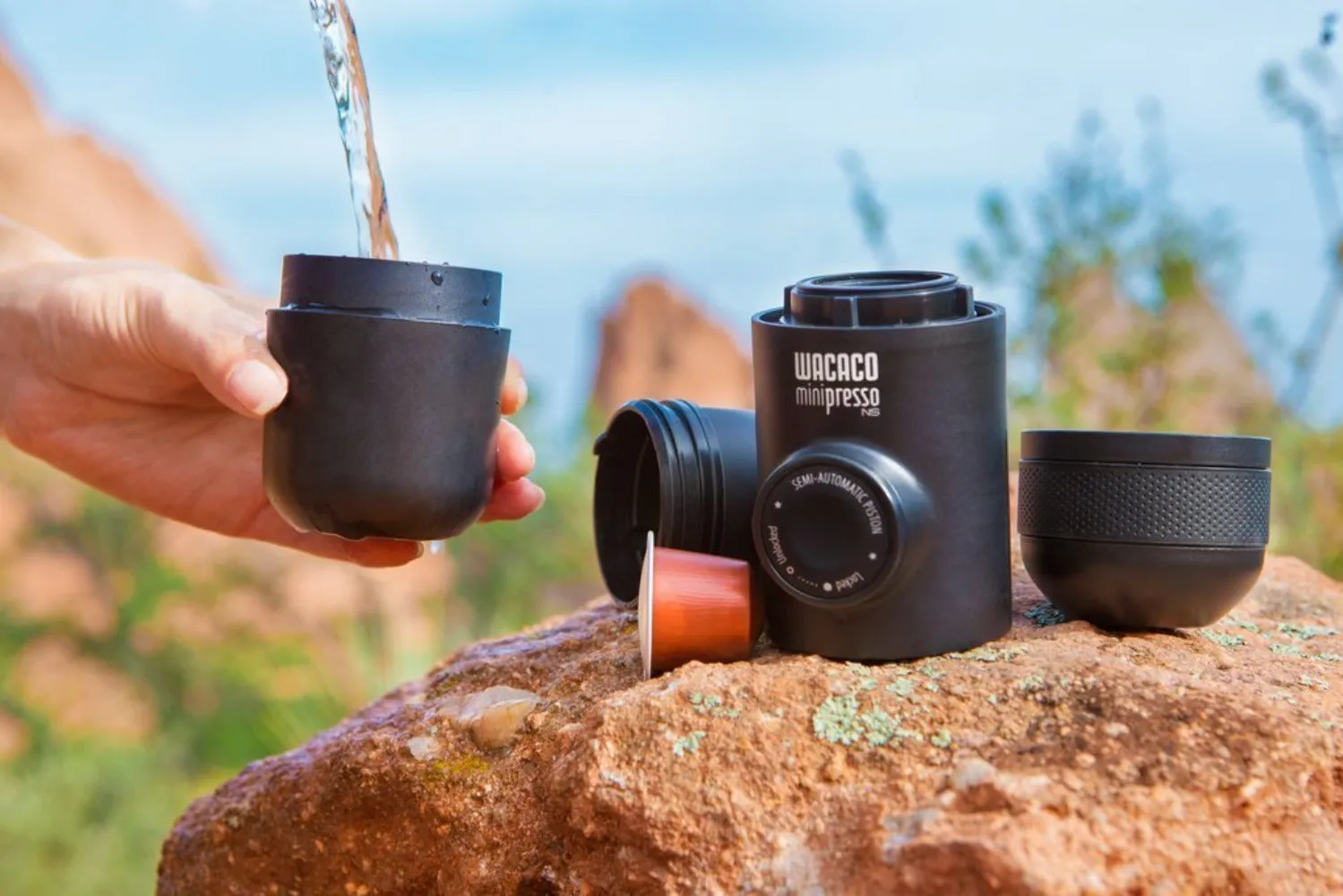 Minipresso NS Portable Espresso Machine Manually Operated