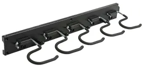 National Hardware N112-090 Adjustable Storage Organizer, 12 lb, 64 in W, Plastic :CD: QUANTITY: 1