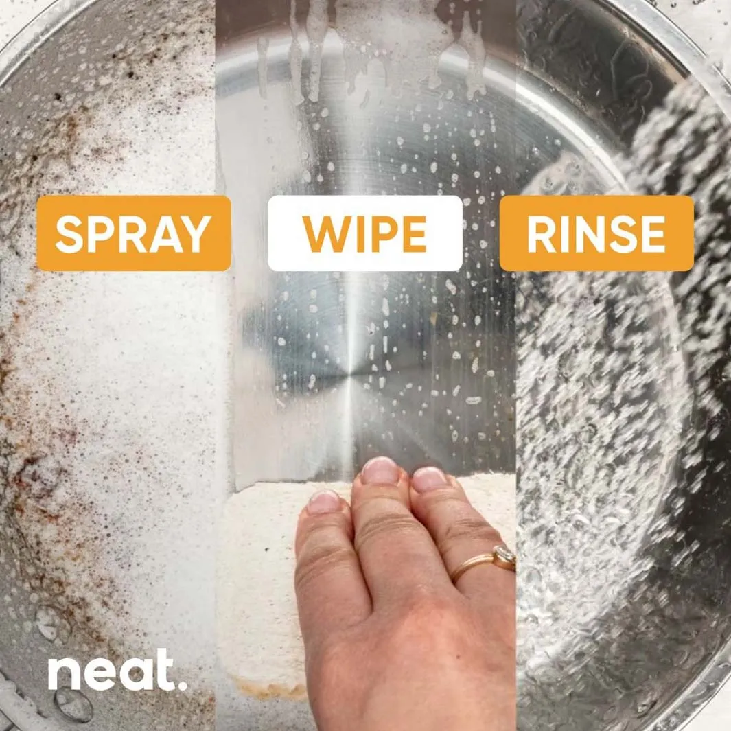 Neat Foaming Washing Up Spray - Recycled Plastic Bottle