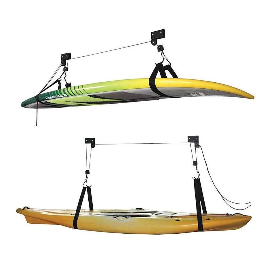 Ocean & Earth Hoist Ceiling Racks