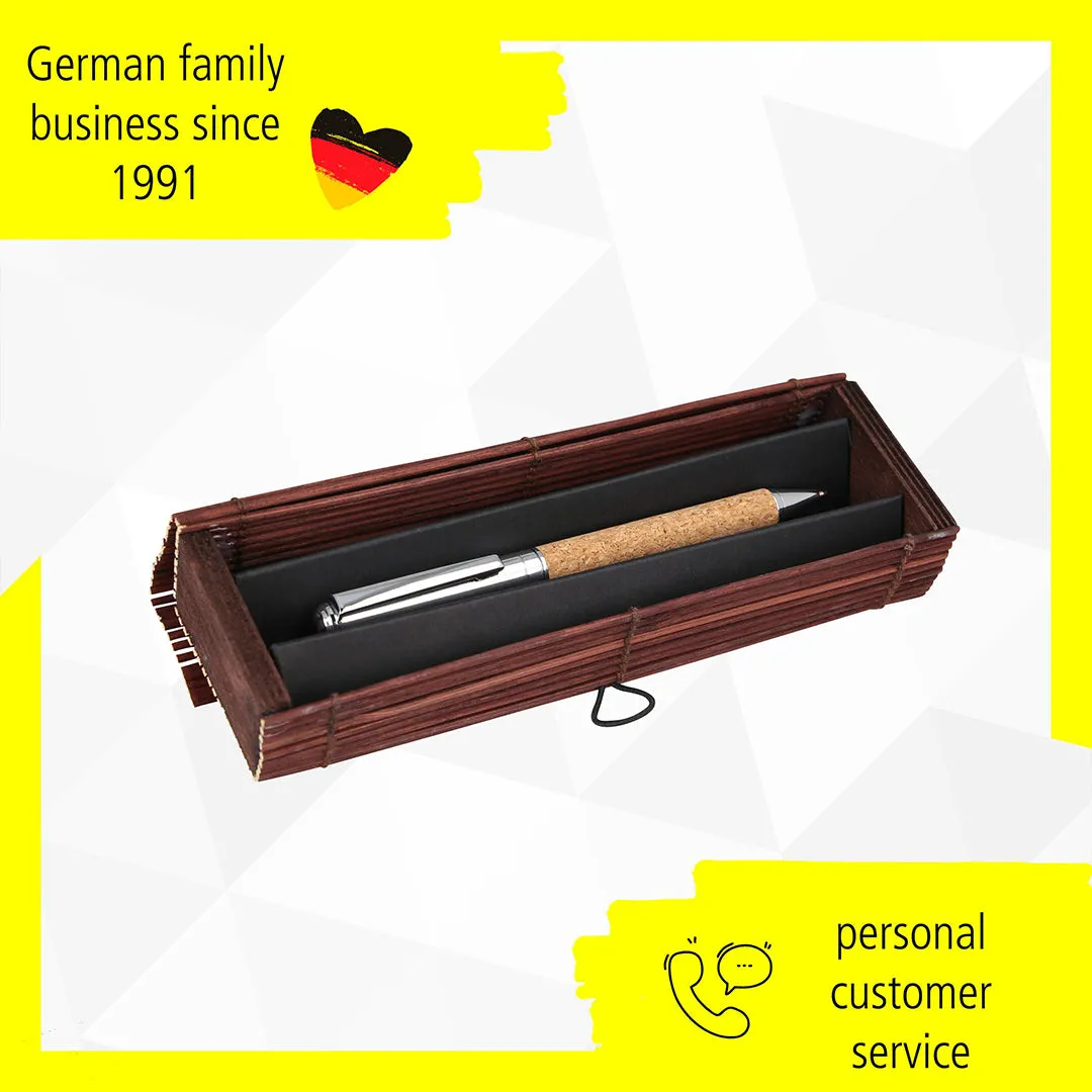 ONLINE Ballpen Cork in Bamboo box