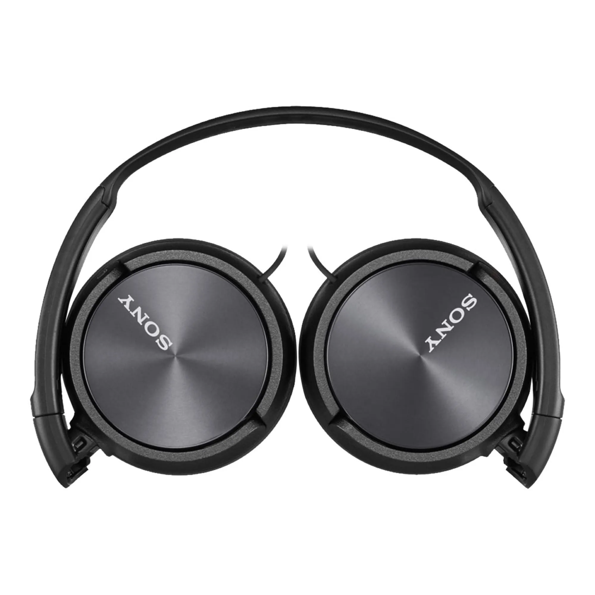 Open Box - Sony MDR-ZX310AP ZX Series Wired On-Ear Headphones with Mic - Black